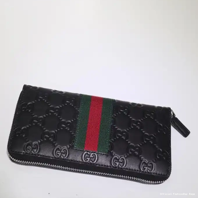 Official FashionRep around Zip wallet Brand 1904G0011 Handbags Gucci 0223