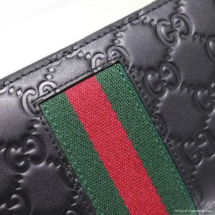 Official FashionRep around Zip wallet Brand 1904G0011 Handbags Gucci 0223